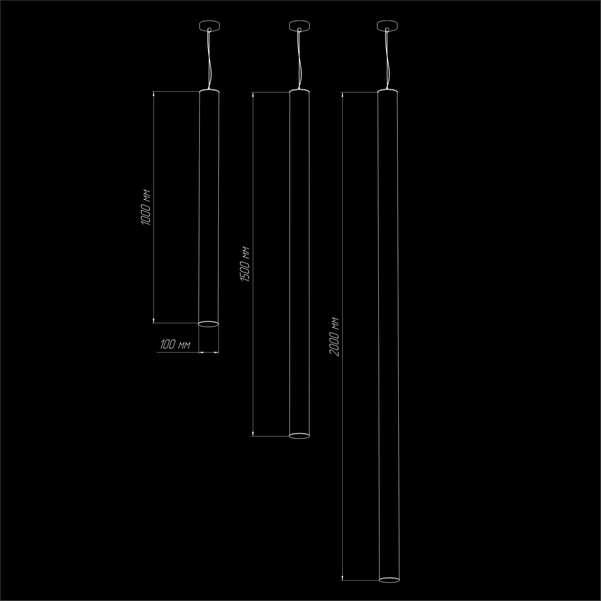 Светодиодный светильник TUB2 100 INTERIOR  купить от производителя ledholding